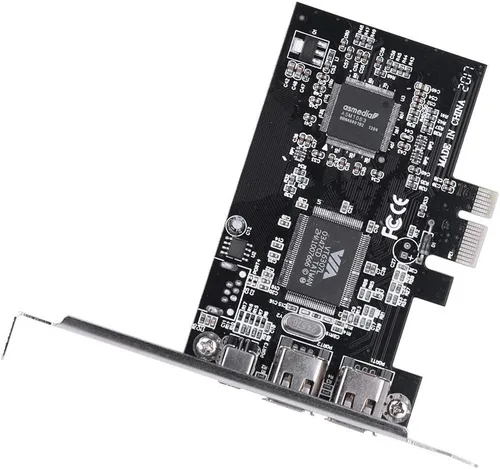 Miniatura 6 de Tarjeta controladora PCI E PCI Express FireWire 1394a IEEE 1394 con cable Firewire 800Mbps Tarjeta de captura de imagen
