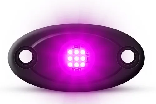 Miniatura 9 de 12 cápsulas de luces LED moradas de neón para auto, camión, ATV, SUV, luz trasera para vehículos