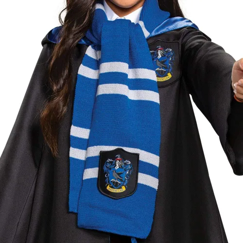 Miniatura 3 de Harry Potter - Bufanda con temática de casa de Hogwarts Wizarding World, con calidad de película, accesorio para disfraz