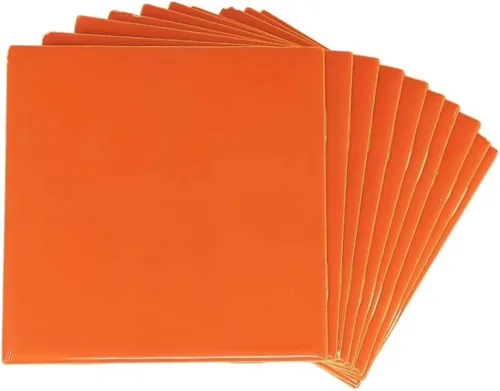 Miniatura 13 de Tenedos - Caja de 10 piezas para azulejos de cerámica brillantes de 4 1/4 pulgadas, para pared de baño y cocina, acabado brillante, aspecto clásico