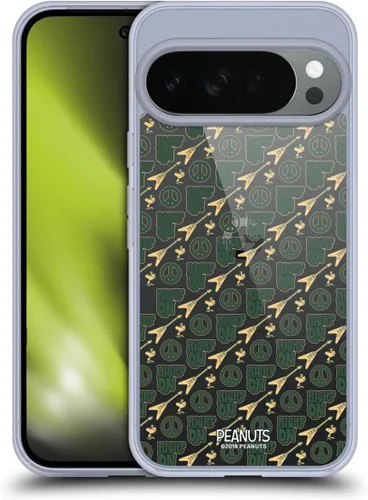 Miniatura 124 de Head Case Designs Funda de gel Woodstock 50th con licencia oficial de Peanuts Snoopy Guitar 1969 [protección de grado militar] compatible