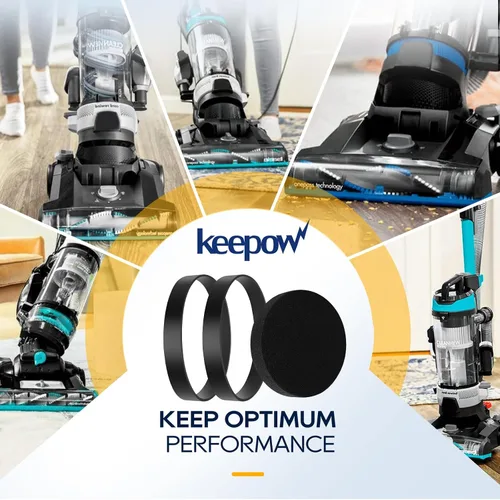 Miniatura 7 de KEEPOW Correa y filtro de vacío compatibles con Bissell CleanView Rewind modelos de aspiradora vertical sin bolsa