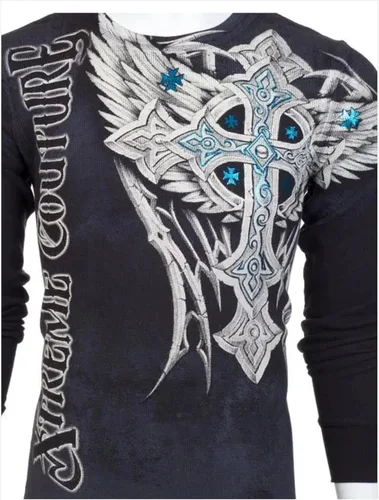 Miniatura 5 de Xtreme Couture by Affliction - Camisa térmica para hombre