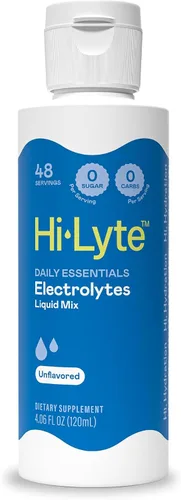 Miniatura 8 de Hi-Lyte K500 Keto - Gotas líquidas de electrolitos sin sabor, 20 porciones