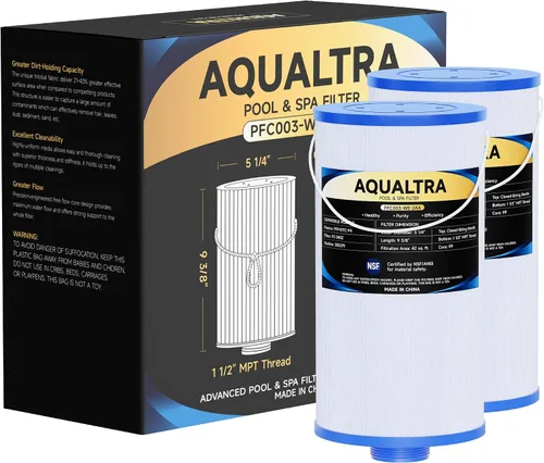 AQUALTRA Los cartuchos de filtro para bañera de hidromasaje reemplazan el filtro de spa FC-2402, compatible con 303279, 78460, PFF42TC-P4, 5CH-37,