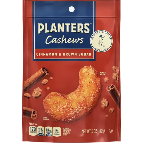 Miniatura 9 de PLANTERS Almendras de Cashew con Romero y Sal Marina - Paquetes de Snack de Mezcla de Frutos Secos - Snack con Romero y Sal Marina, Mezcla de Frutos