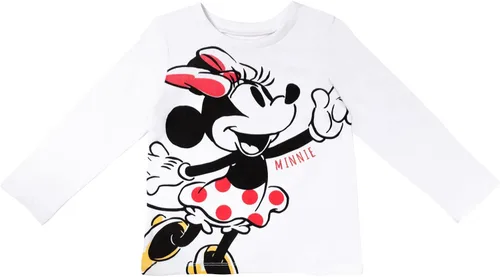 Miniatura 2 de Disney Minnie Mouse - Conjunto de camiseta y leggings acolchados con cremallera y chaleco de 3 piezas para bebés y niños grandes