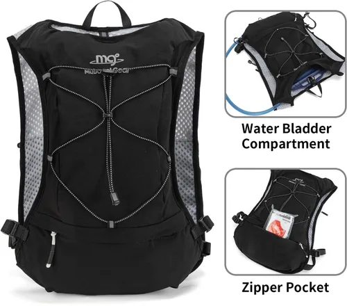 Miniatura 3 de Lightweight Running Vest for Women & Men Hydration Backpack Pack with 1.5L Water Bladder Bag Running Gear Accessories for Hiking Marathon Trail