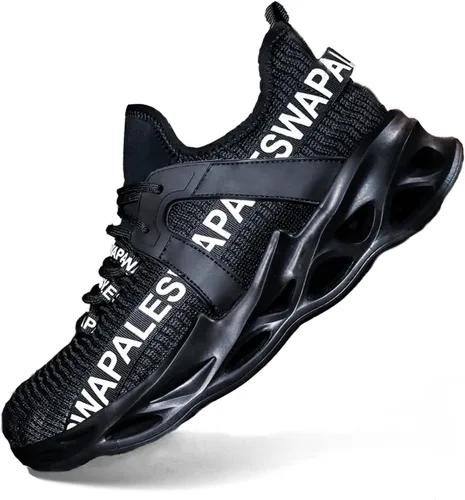 Miniatura 2 de Zapatos de seguridad para el trabajo para hombres y mujeres, zapatos de trabajo de construcción para senderismo, senderos y tenis.