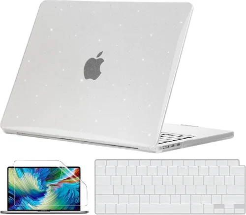 Miniatura 25 de GVTECH Funda para MacBook Air de 13 pulgadas (2010-2017) A1369 A1466 carcasa rígida de plástico, carcasa negra
