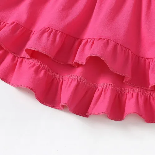 Miniatura 178 de Kucnuzki Conjunto de ropa para bebé niña pequeña, camisa de manga con volantes, pantalón floral, ropa de otoño e invierno para niña