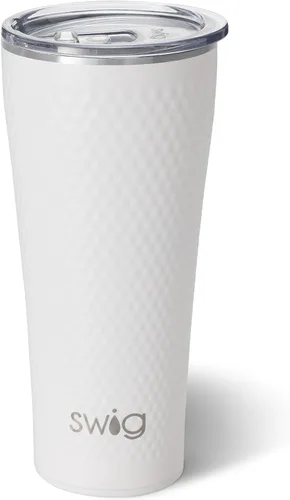 Miniatura 37 de Swig Life - Vaso de 22 oz con aislamiento térmico, vaso de café con tapa, apto para portavasos, apto para lavavajillas, acero inoxidable, taza
