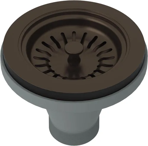 Miniatura 8 de ROHL 735PN Colador manual de cesta sin control remoto emergente Níquel pulido