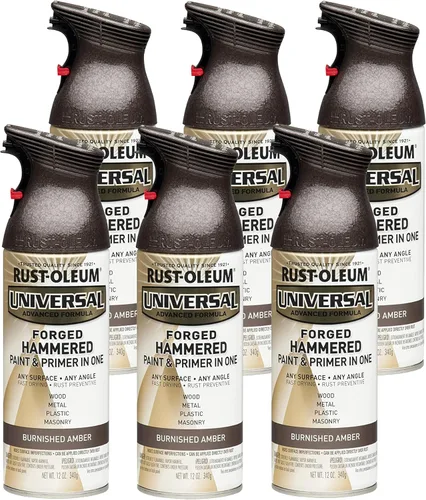Miniatura 60 de Rust-Oleum 245197 Pintura en aerosol universal para todas las superficies, 12 onzas, negro satinado