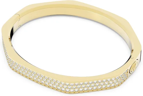 Miniatura 6 de Swarovski Dextera - Pulsera de cristal con acabado dorado