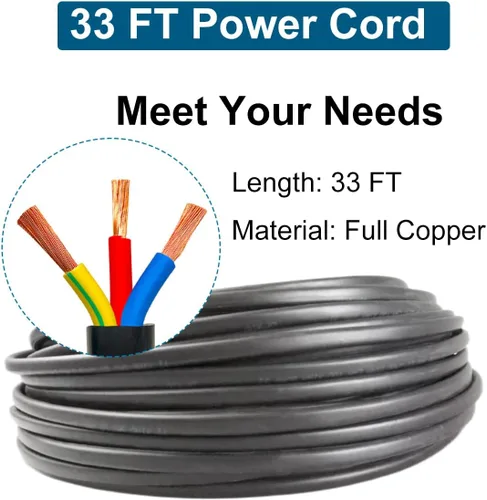 Miniatura 4 de Bomba sumergible de pozo profundo de 3 pulgadas, bomba de agua sumergible de pozo profundo de 1HP 220V para riego industrial y hogar, cable