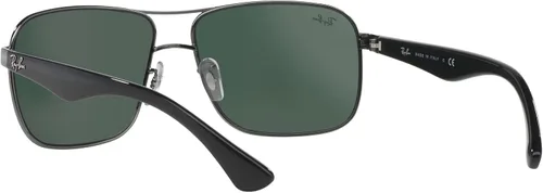 Miniatura 6 de Ray-Ban Gafas de sol cuadradas de metal Rb3516 para hombre