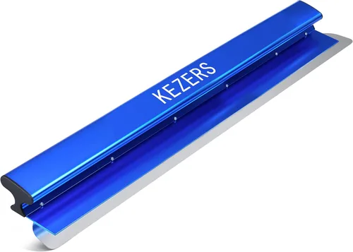 Miniatura 9 de KEZERS Juego de Cuchillas de Alisado para Paneles de Yeso-12", 22" y 32" Cuchillas de Alisado + Poste de Mango de Extensión de 35"-81", Cuchillo