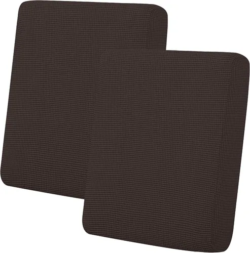 Miniatura 72 de Easy-Going - 4 Fundas de cojín elásticas para sofá seccional, izquierda/derecha, en forma de L, funda de asiento antideslizante, suave, flexible