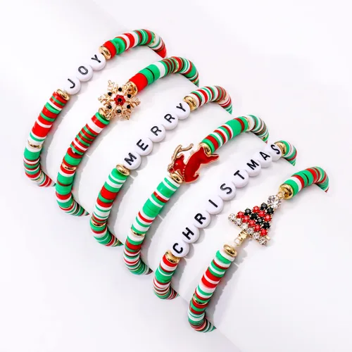 Miniatura 277 de Surfer Heishi - Pulseras apilables para mujer, apilables, de vinilo arcoíris, disco de arcilla, pulseras elásticas para la amistad, joyería bohemia