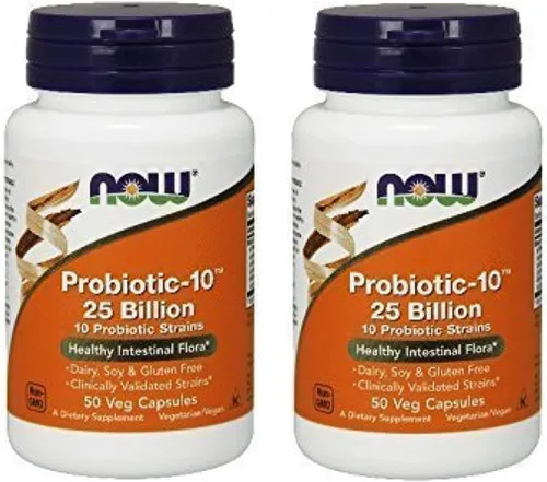 Now Foods probiotic-10 25 millones, 2, 2