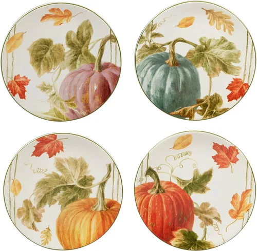 Miniatura 3 de Certified International Harvest Autumn Havest - Juego de vajilla de 16 piezas, servicio para 4, multicolor