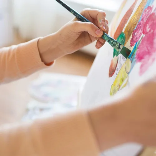 Miniatura 7 de Artistik Paneles de lienzo de pintura de 8 x 10 pulgadas (paquete de 12) – 100% algodón de grado medio en blanco – Lienzos de artista para pintar