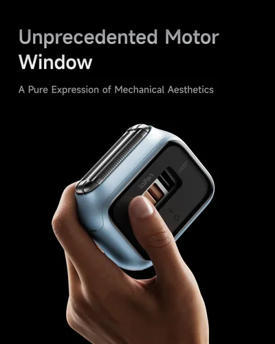 Miniatura 2 de Laifen P3 Pro - Afeitadora eléctrica de 3 cuchillas, motores lineales duales de alta velocidad, 12,000 cortes/minuto, tiempo de funcionamiento