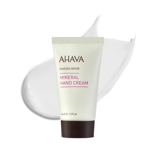 Miniatura 11 de AHAVA Crema de Manos Mineral de Agua del Mar Muerto - Hidratante de Manos para Manos Secas Agrietadas, Absorción Ligera y Rápida, Enriquecida