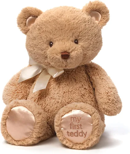 Miniatura 9 de GUND Baby My First Teddy Bear - Peluche de animal ultra suave para bebés y recién nacidos, color bronceado, 10 pulgadas