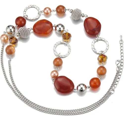 Miniatura 5 de Pearl & Club - Collar largo con cuentas para mujer
