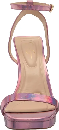 Miniatura 2 de Jessica Simpson Adonia - Sandalias de tacón alto para mujer, Rosa claro Irid