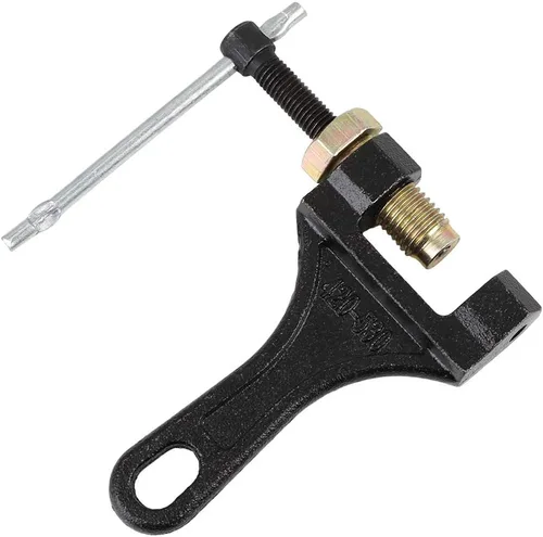Miniatura 5 de X AUTOHAUX Herramienta de metal negro para motocicleta Dirt Pit Bike ATV Chain Splitter Cutter Herramienta universal para 420 428 520 525 528 530