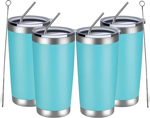 Miniatura 48 de MEWAY - Vaso de 20 onzas para café Azul marino
