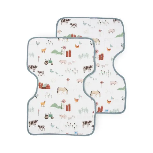 Miniatura 8 de Little Unicorn Paños individuales de muselina de algodón 100% algodón multicapa Ultra absorbentes y suaves Diseño ergonómico Bebé recién