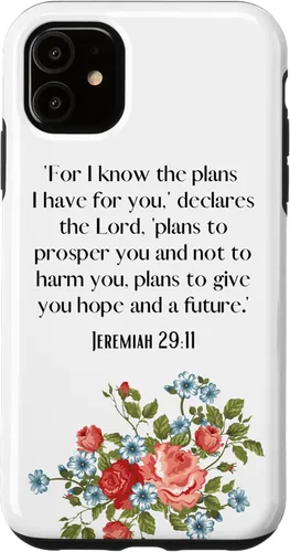Miniatura 8 de iPhone 13 Pro Max Sé los planes que tengo para ti, dice el Señor Jeremías 29:11