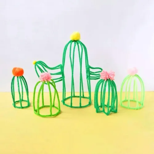 Miniatura 6 de Waycreat 200 limpiapipas de felpilla verde oscuro para decoración de manualidades (0.236 in x 12 pulgadas)