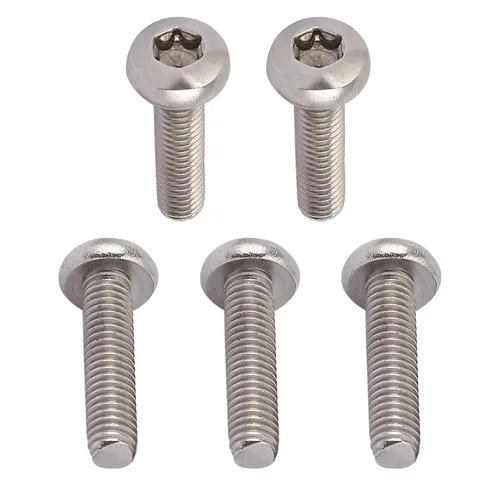 Miniatura 37 de DTGN Tornillos Torx de cabeza plana M1.0.236x0.118 in (DXL), paquete de 20, buenos para maquinaria, sujetadores de seguridad Torx de acero