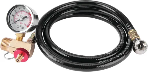 Miniatura 3 de Performance Tool W10058 Kit de reparación de tanque de aire con válvula de seguridad, manómetro y manguera de tanque de aire de 4 pies Kit