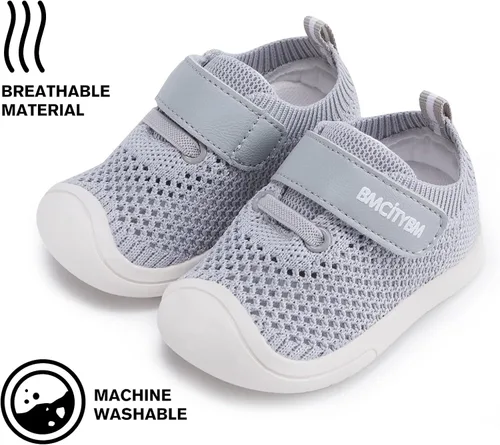 Miniatura 7 de BMCiTYBM Zapatos para bebé niño y niña de malla transpirable ligeros antideslizantes para primeros caminos 6 9 12 18 24 meses