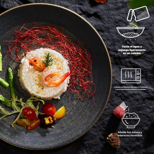 Miniatura 4 de YUHO Shirataki Konjac - Arroz para el interior, vegano, sin gluten, sin grasa, apto para dieta cetogénica, bajo en carbohidratos, 53.61 onzas