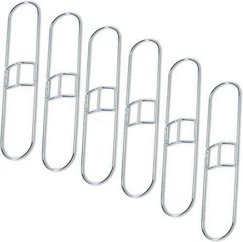 Miniatura 21 de Kleen Handler Trapeador de polvo de microfibra de 48 pulgadas Reemplazo de cabezal de trapeador comercial lavable extra grande, paquete de 6 Azul