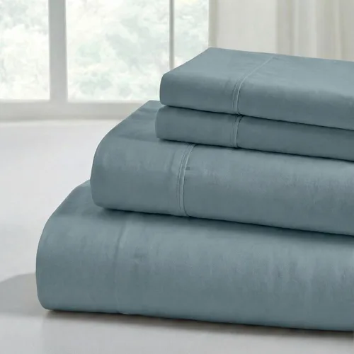 Miniatura 18 de Modern Threads Sábanas Sólidas de Microfibra Suave - Sábanas de Cama de Microfibra Lujosas - Incluye Sábana Plana, Sábana Ajustable con Bolsillos 06