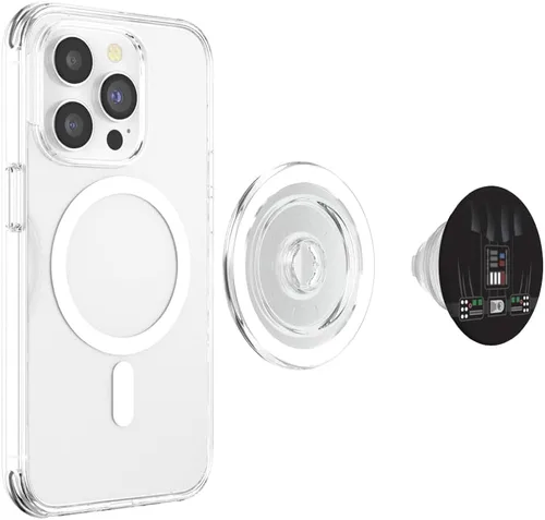 Miniatura 4 de Star Wars Darth Vader - Placa de pecho PopSocket PopSockets MagSafe PopGrip para iPhone