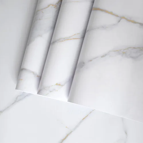 Miniatura 12 de BAYYA Papel tapiz texturizado de mármol gris, despegar y pegar, papel de contacto de granito gris mate, grueso, 16 x 79 pulgadas, adhesivo