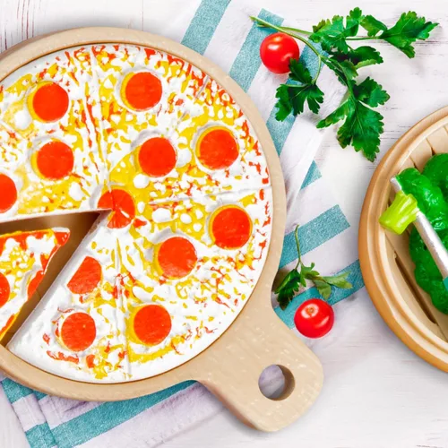 Miniatura 5 de Lori Comida de juego para muñecas mini - Accesorios de cocina para muñecas de 6 pulgadas - Pizza, Sushi, postre - Juego de casa de muñecas