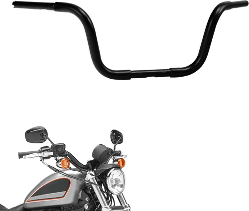 Miniatura 4 de Green-L Manillar de motocicleta Ape Hanger de 1 1/4 pulgadas apto para Harley Sportster XL1200 XL883 choppers personalizados FLST FXST