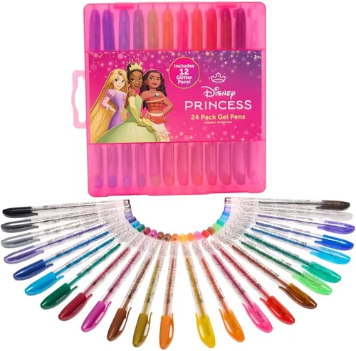 Miniatura 15 de Innovative Designs Beetlejuice - Juego de bolígrafos de gel para niños, paquete de 24 con bolígrafos de gel con purpurina, bonitos bolígrafos