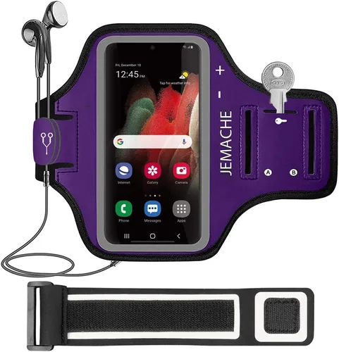 Miniatura 9 de Brazalete para Galaxy S26 S25, resistente al agua, gimnasio, correr, entrenamientos, teléfono para Samsung Galaxy S26 S25 S24 S23 S22 con tarjetero