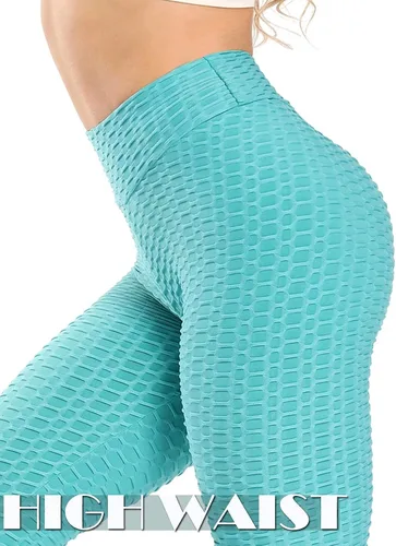 Miniatura 56 de SEASUM - Pantalones de yoga de cintura alta para mujer, con control de abdomen y realce de glúteos, leggings favorecedores para entrenar y correr